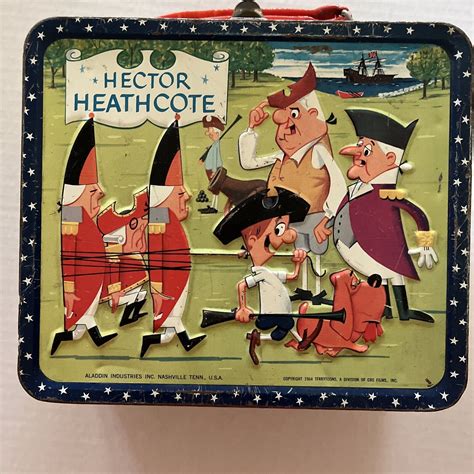 VINTAGE 1964 ALADDIN HECTOR HEATHCOTE METAL 